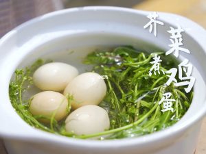 女人吃荠菜煮鸡蛋的好处，女人吃荠菜煮鸡蛋有哪些好处