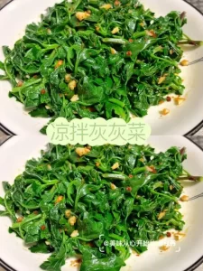 灰菜的家常做法(凉拌灰菜的家常做法)
